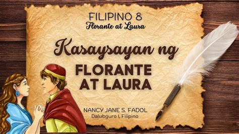 Kasaysayan ng Florante at Laura .